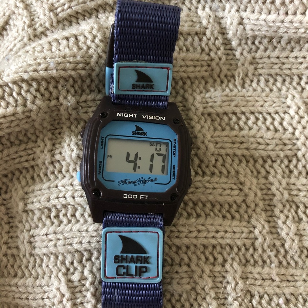 Barley used shark watch